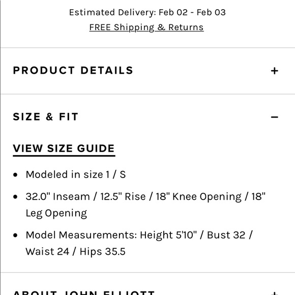 JOHN ELLIOTT Ribbed Terry Sweatpant + Sweatshirt - Picture 15 of 16